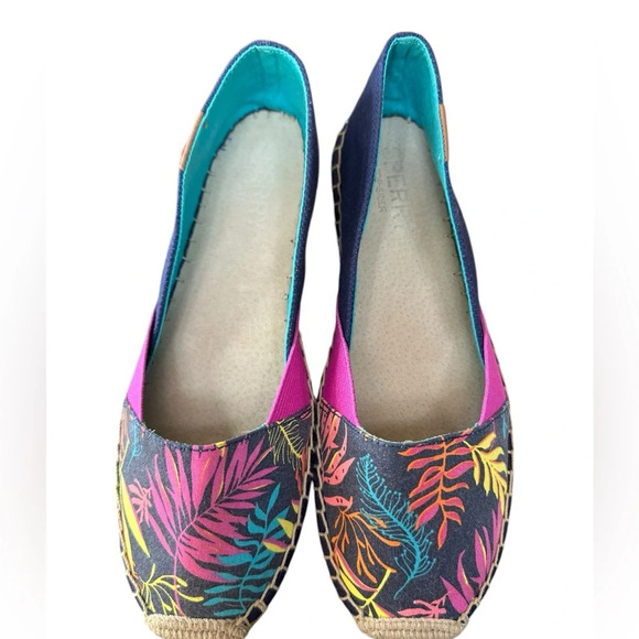 Sperry Katama Cape - Blue Seaweed Print Size 8 - Picture 3 of 8